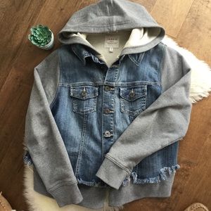 Torrid Hooded Denim Jacket